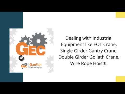 Electric Single Girder EOT Crane