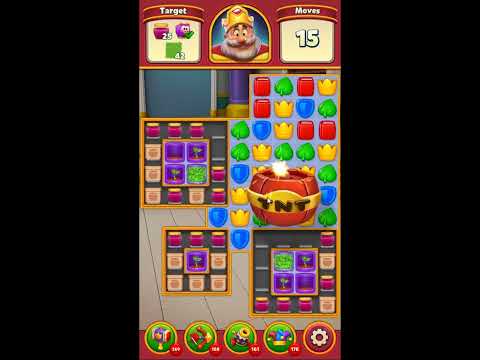 Royal Match Level 4135 - NO BOOSTERS GAMEPLAY 👑 | SKILLGAMING ✔️