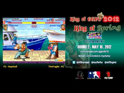 KING OF GGPO 2012 SSF2T Tournament - KING OF SPRING- ROUND 2 - Nepthall vs TheFragile