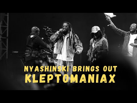 NYASHINSKI brings out KLEPTOMANIAX to perform 'Swing Swing & Tuendelee...' #octoberfest