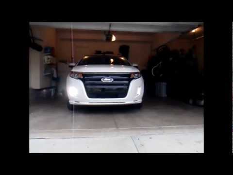 Ford Edge Vertical Parking Light DRL Upgrade with Philips DayLight 8 LED DRLs