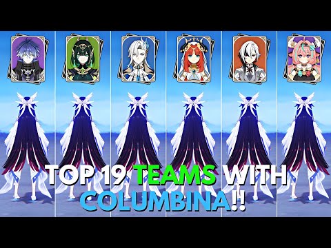 19 Best Teams for COLUMBINA! Watch Before Pulling! Genshin Impact