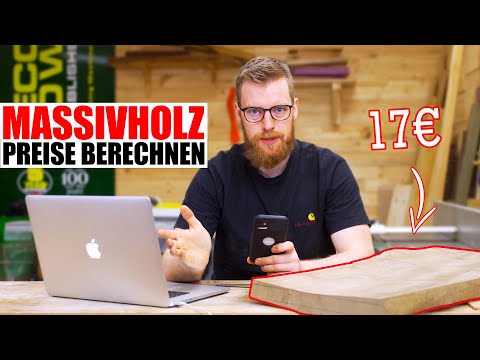 Massivholz Preis berechnen - Skizzen Dübelhilfe, Kanu und die wichtigste Frage: Warum ohne Raubank