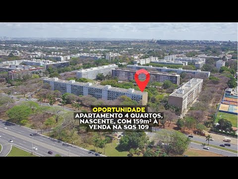 Apartamento 4 quartos, nascente, reformado, à venda na SQS 109