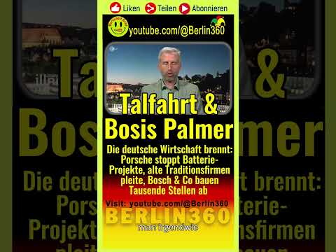 🤡🚨#Illner #Wirtschaftskrise #Palmer #Industrie #Stellenabbau #Tesla #Porsche #Bosch #Reformen #Afd