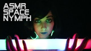Floating with a Space Nymph ASMR [WARNING: FLASHING LIGHTS]