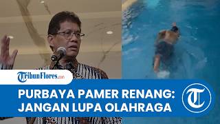 Bantah Kabar Dirawat, Menkeu Purbaya Unggah Video Berenang dan Ajak Warga Hidup Sehat
