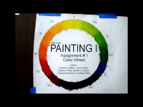 Alex Loza: Color Wheel - Assignment # 1