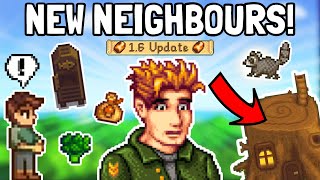 The New Quest Line Which Brings New Neighbours to Stardew Valley 1.6!