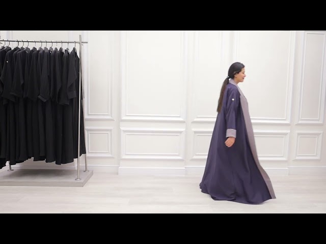 عباية ثلاث قطع ملون 1167318