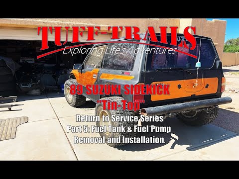 S3 E6 Geo Tracker Fuel Tank and Fuel Pump Removal and Installation