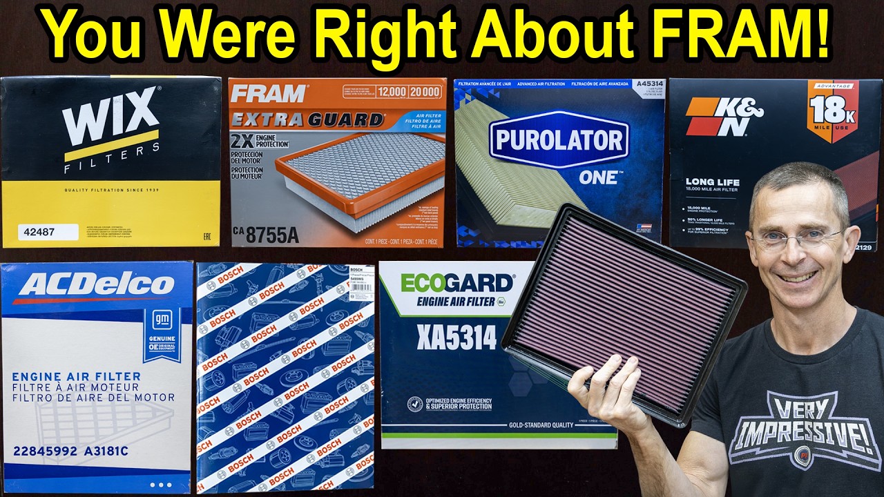 You Were Right About FRAM’s Air Filter!
