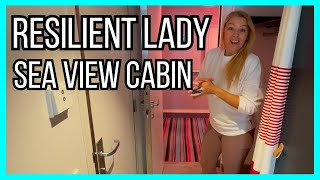 Virgin Voyages Resilient Lady Sea View Cabin 5182Z