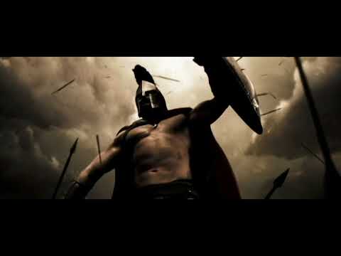 Persian's Rain of Arrows Scene - 300 (2006) Movie