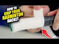 How To Grip Your Badminton Racket Perfectly TUTORIAL