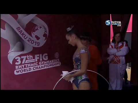 Ekaterina Selezneva Hoop Final World RG Championships Baku 2019