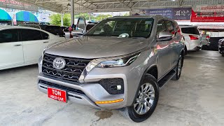 💥รถมือสองสภาพป้ายแดงเข้าใหม่ TOYOTA FORTUNER 2.4 v 4WD AT  2020-21 สวยไมล์น้อยประหยัดเงินไปหลายแสน📌