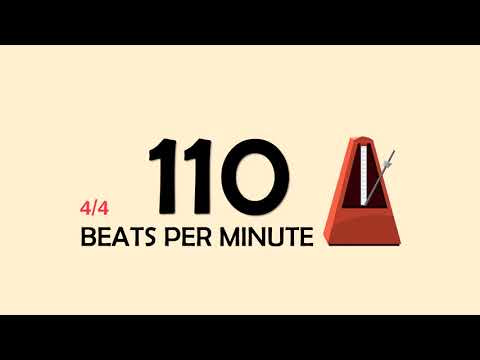110 BPM 4/4 Metronome