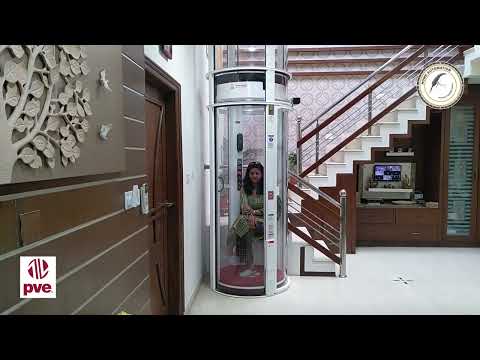 Pneumatic Vacuum Elevator(#PVE) | #Lift for Home with Seat #chandigarh #india | RoohkiHomeAutomation