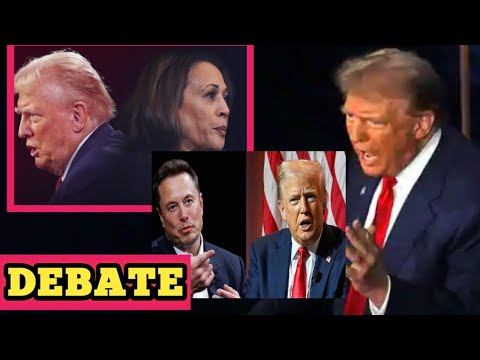 Elon Musk joins  Trump in fiery debate with Kamala Harris
