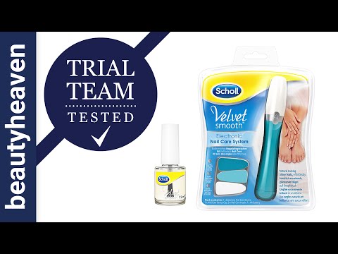 Trial Team Tested: Scholl Velvet Smooth Electronic Nail Care System