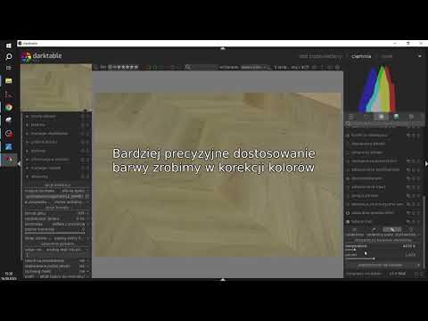 Darktable - Obróbka surowego zdjęcia z aparatu
