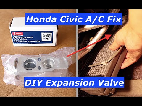 A/C Repair - 2012 Honda Civic Expansion Valve Review - DIY Replacement