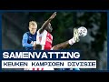 Veel goals, rood en schwalbe bij talenten Ajax en AZ  | Samenvatting Jong Ajax - Jong AZ | KKD