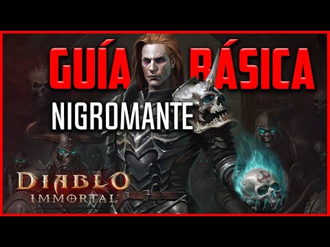 Guía BÁSICA de la clase NIGROMANTE 💀 | DIABLO IMMORTAL ESPAÑOL
