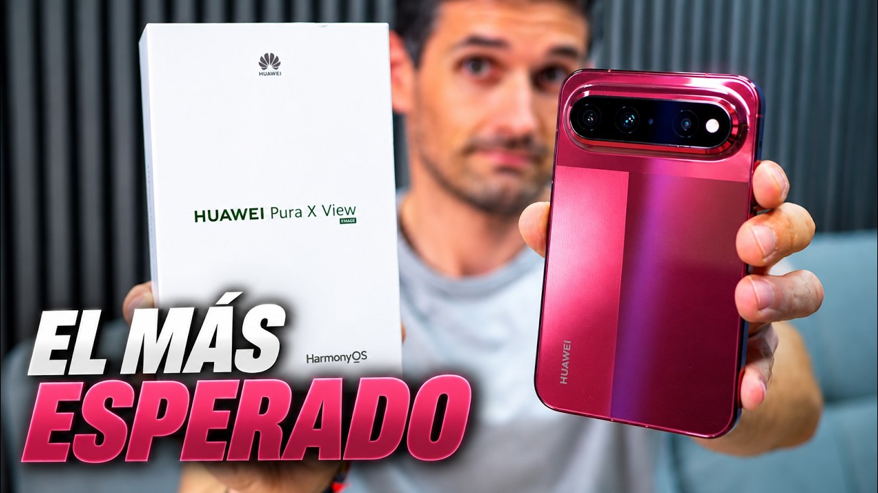 Compré el Huawei Pura X View por ESTO y es INCREÍBLE ¿hice BIEN?