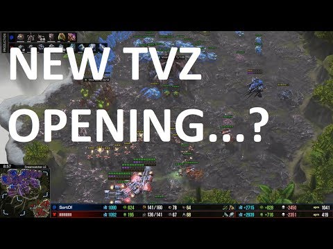 Starcraft 2 - New TvZ opening!? - TvZ - uThermal vs SortOf on Dreamcatcher
