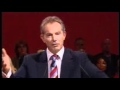 TONY BLAIR: His Greatest Speech (1 of 4) - YouTube