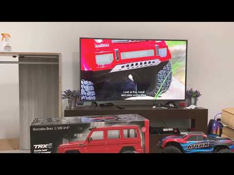 Traxxas TRX4 Mercedes G500 red limited edition unboxing 🇲🇾🇲🇾🇲🇾 #merdeka63 #traxxastrx4merc