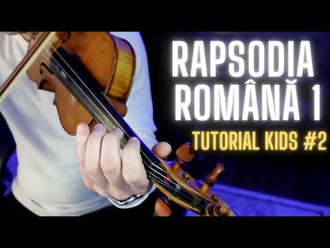 TUTORIAL KIDS #2 🎻 RAPSODIA ROMÂNĂ NR.1 - George Enescu (rezumat)