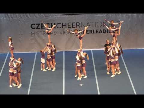 Team Cheer Youth Median A STYL Dragons Flames at CZCN 2019