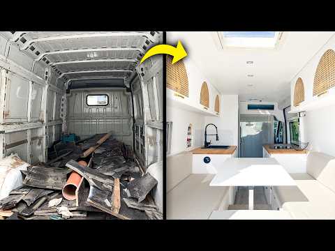 Günstiger LUXUS CAMPER AUSBAU unter 10.000€ (Fiat Ducato Wohnmobil Campervan mit Dusche!)