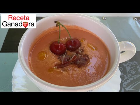 Gazpacho de cerezas | Receta ganadora