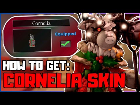 NEW CORNELIA SKIN IN PIGGY.. HOW TO UNLOCK - EASY/FAST TUTORIAL | New Piggy Update