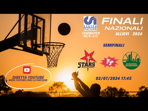 CSI U16 Finali Nazionali: Semifinale - 02/07/2024: Stars - Caluschese