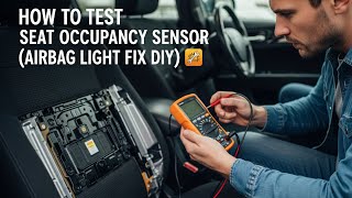 How to Test Seat Occupancy Sensor (Airbag Light Fix DIY)