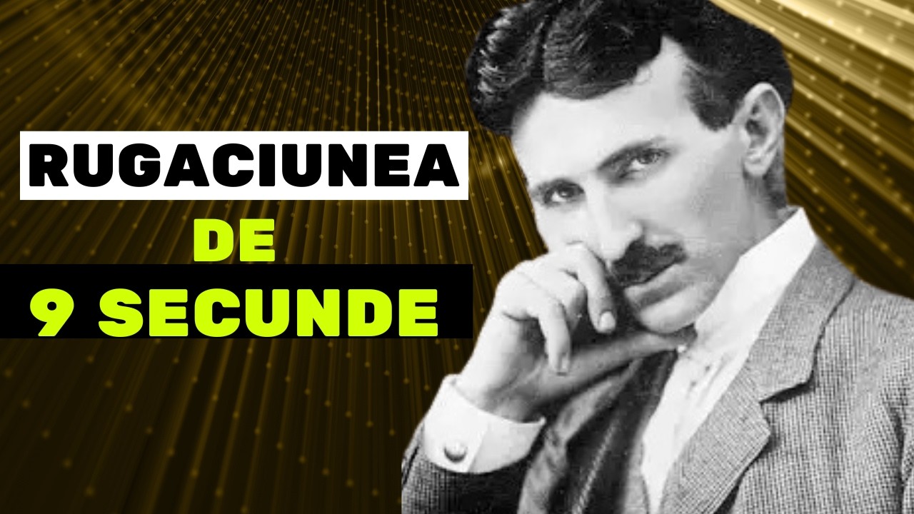 REPETĂ Rugăciunea DIVINĂ a lui Tesla - Nu o să-ți vină să crezi ce efect rapid are.
