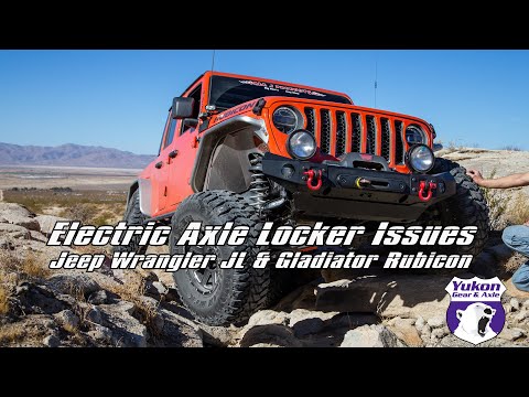 Jeep Wrangler JL and Gladiator Rubicon Electric Locker Issues