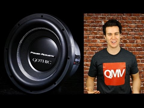 Power Acoustik Gothic Subwoofers