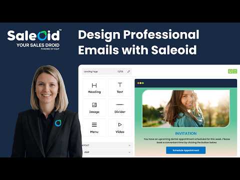 Design Professional Emails with Saleoid
