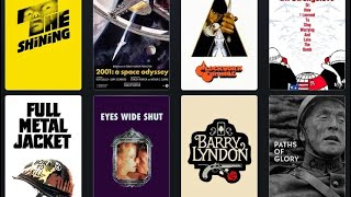 I’m going to watch Kubrick’s filmography