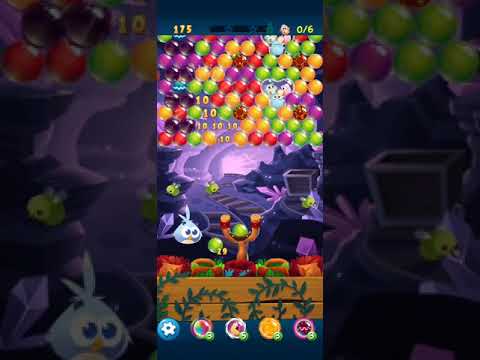 Angry birds pop bubble shooter level 74 3 STARS NO BOOSTER