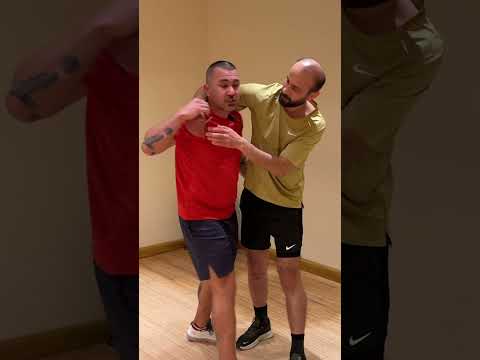 Countering a neck lock in a fight #wingchun