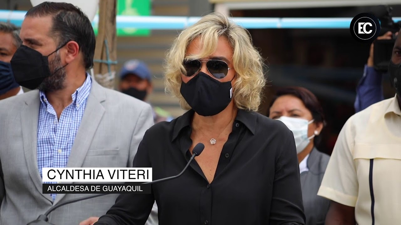 Alcaldesa de Guayaquil inauguró la regeneración de la Avenida Delta