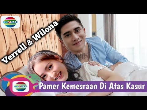 Verrell Bramasta Pamer Kemesraan di Atas Kasur Saat di Bali, Nyander Manjah Di Bahu Natasha Wilona.