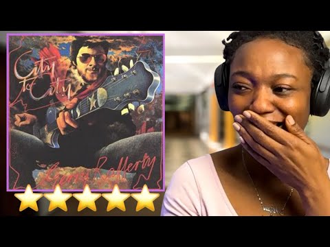 First time hearing | Gerry Rafferty | Right down the line | REACTION
